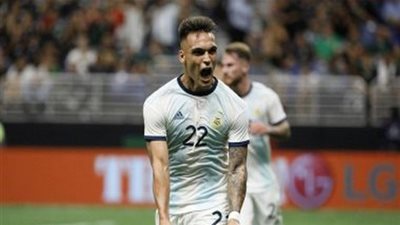 تأكد غياب لاوتارو مارتينيز عن الأرجنتين في تصفيات مونديال 2022