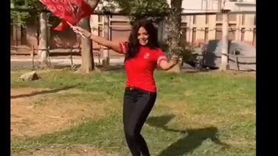 على طرقتها الخاصة.. رانيا يوسف تشجع النادي الأهلى قبل نهائي إفريقيا