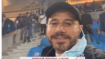 أسياد القارة.. أحمد السعدني يحتفل بفوز الأهلي بدوري أبطال إفريقيا