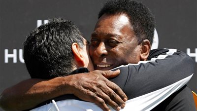 بيليه يودع مارادونا بكلمات مؤثرة