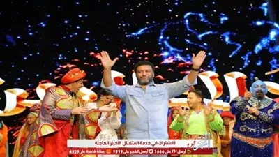 أبطال علاء الدين يحتفلون بعيد ميلاد الفنان محمد جمعة