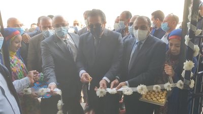 وزير التعليم العالي ومحافظ بني سويف يفتتحان المركز القومي لتأهيل الأطفال ذوي الإعاقة  