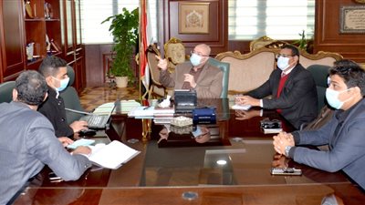 اجتماع تنسيقي لتنفيذ إجراءات ميكنة إدارة أصول الدولة ببني سويف