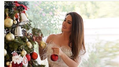 ديانا حداد تحتفل بـ الكريسماس على طريقتها الخاصة