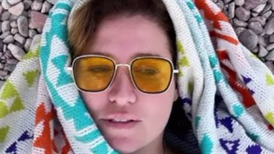 شاهد.. أحدث ظهور لـ هنا شيحة فى دهب