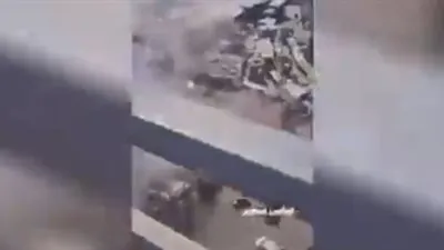 اللحظات الأولى للتفجير الانتحاري بساحة الطيران في بغداد