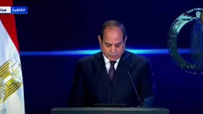 السيسي: عقدنا العزم وعهدنا الله على أن نفعل ما هو في مصلحة وطننا وشعبنا