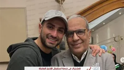 محمد الشرنوبي يوجه رسالة لواده بمناسبة عيد ميلاده.. صور