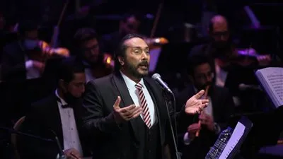 على الحجار يتألق فى حفل دار الأوبرا