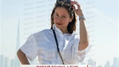 ريا أبى راشد تتألق بالأبيض في أحدث ظهور لها