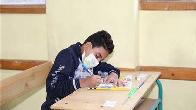 98.39 % نسبة حضور طلاب ثالثة إعدادي في امتحان الفصل الدراسي الأول