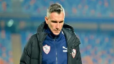 أول مباراة لكارتيرون مع الزمالك