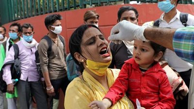 الهند تسجل 40953 حالة إصابة جديدة بفيروس كورونا