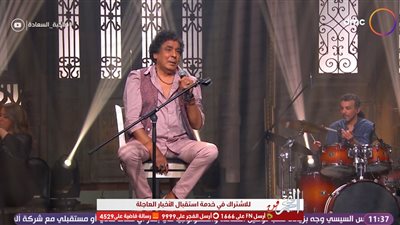 محمد منير: الكينج أحب الألقاب لقلبي