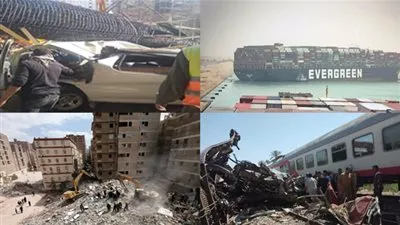 حادث القناة وانهيار عقار جسر السويس واصطدام القطارين.. ماذا يحدث في مصر؟