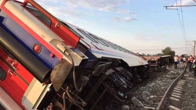 خروج 6 عربات قطار عن القضبان في أوكرانيا