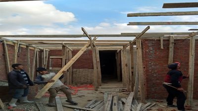 جهاز مدينة الشيخ زايد ينفذ حملة مكبرة لضبط مخالفات البناء (صور)