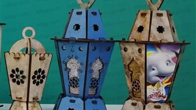 أقدم صانع فوانيس بالمنيا لـ