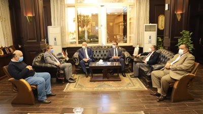 محافظ الأقصر يستقبل سعفان في بداية جولته بالمحافظة