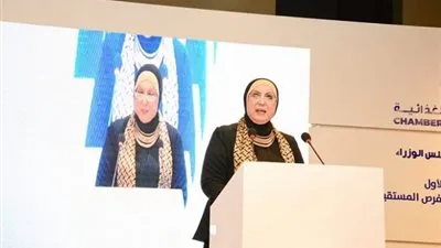 وزيرة التجارة والصناعة تفتتح فعاليات الملتقى السنوى الاول للصناعات الغذائية