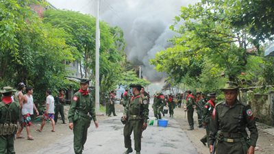 ميانمار تعلن مقتل 10 شرطيين على الأقل بهجوم شرق البلاد