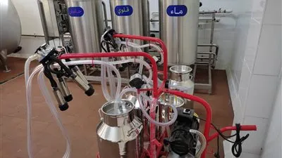 بعد افتتاحه.. تعرف على المركز النموذجي لتجميع الألبان بأبو قرقاص