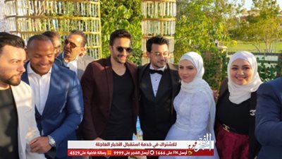 عقد قران المنشد الديني مصطفى عاطف بحضور نجوم الفن