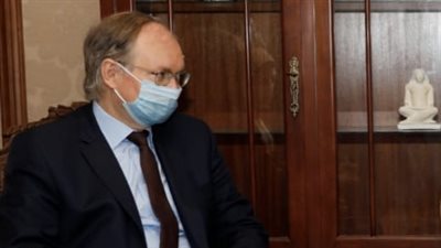 وزير السياحة والآثار يستقبل سفير الاتحاد الأوروبي لبحث سبل التعاون