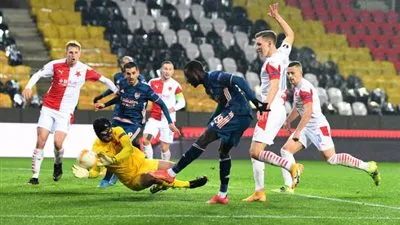 أهداف مباراة آرسنال وسلافيا براج 4-0 في بطولة الدوري الأوروبي