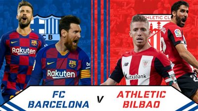 7 قنوات مفتوحة تنقل مواجهة برشلونة ضد أتلتيك بيلباو 