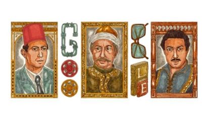 جوجل يحتفل بذكرى ميلاد نور الشريف الـ75 