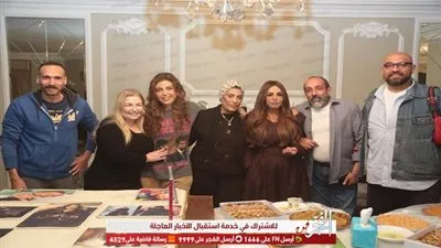 ريهام  حجاج تحتفل بانتهاء تصوير مسلسل وكل ما نفترق.. صور 