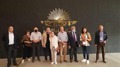 متحف الحضارة يستقبل عمرو موسى وعدد من الوزراء السابقين 