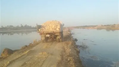 وزارة الري: تدعيم جسور المصارف بواحة سيوة