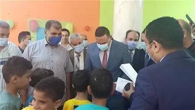 محافظ الدقهلية بحتفل بعيد الفطر مع ابناء دار الصفا للأيتام (صور)