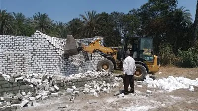 الزراعة: إزالة 53 حالة تعدي على الأراضي الزراعية خلال وقفة عيد الفطر