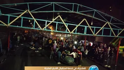 فض ملاهي شعبية مكتظة بالأطفال ببني سويف (صور)