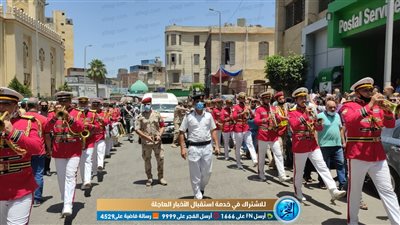 جنازة عسكرية للشهيد خالد العريان بمسقط رأسه بدمنهور (فيديو وصور)