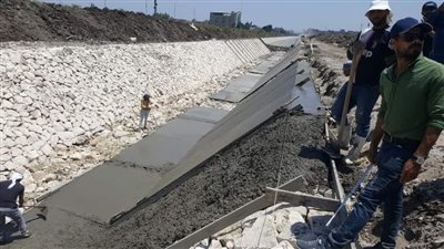 الري: جولة تفقدية لرئيس الإدارة المركزية للمتاحف والحدائق والأملاك على تأهيل الترع بالغربية