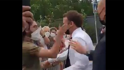 أحمد موسى تعليقا على صفعة ماكرون: الحرس فشل في مهمته (فيديو)