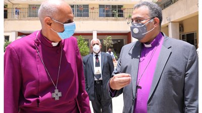 تفاصيل لقاء رئيس الطائفة الإنجيلية بمصر مع مطران الأسقفية الجديد (صور)