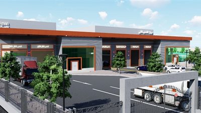 إنشاء وحدة مرور ومحطة فحص سيارات لتوفير الخدمات بالعبور الجديدة 