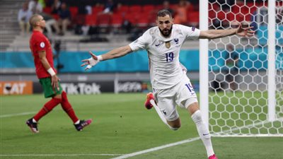 بنزيما يهز شباك البرتغال بالهدف الثاني في يورو 2020 (فيديو)