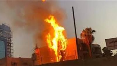 الري: حريق بمبنى المطابع التابع للهيئة المصرية العامة للمساحة بالهرم