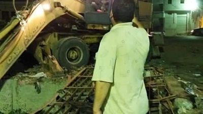 الري: إلقاء المخلفات بمصرف مرجا أدى إلى إرتفاع منسوب المياه بالمصرف