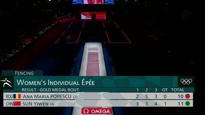 أوليمبياد طوكيو.. الصينية سون يوين تحصد ذهبية فردي سلاح الشيش