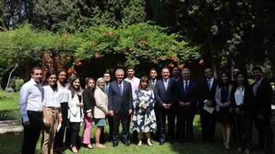 رئيس وزراء اليونان يستقبل الوفد الشبابي المصري واليوناني والقبرصي