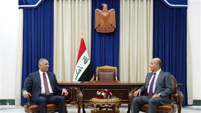 صالح والكاظمي يؤكدان إجراء الانتخابات في موعدها المحدد