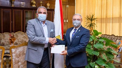 محمد حسين قائمًا بأعمال نائب رئيس جامعة طنطا لشئون التعليم والطلاب