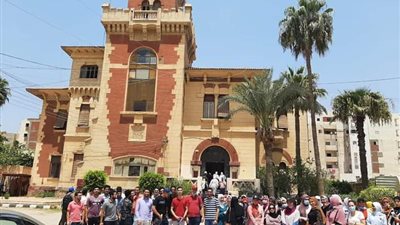 ألسن كفر الشيخ  تنظم تدريبا ميدانيا لطلابها بالمناطق السياحية     